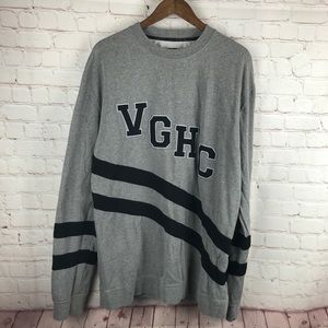 Violent Gentlemen Hockey ClubGrey Pullover Sweater